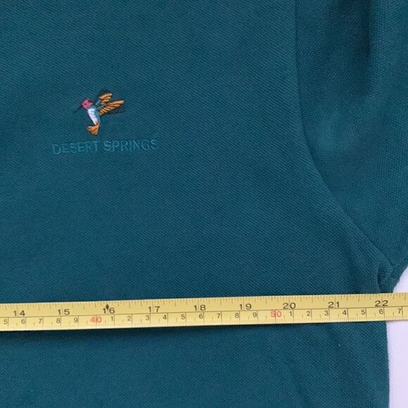 Desert Springs Collection Cotton Men’s Polo Shirt Size L - Picture 6 of 6